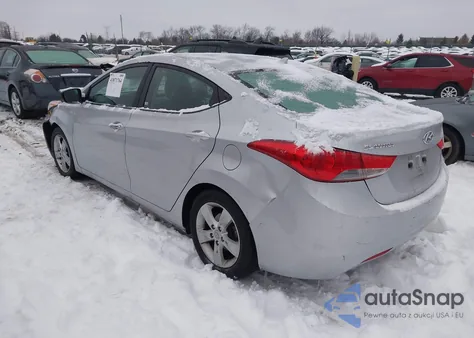 2013 Hyundai Elantra Gls from USA, damaged, VIN 5NPDH4AE9DH382680
